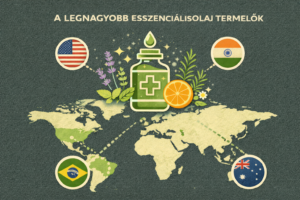 Az esszenciális olajok legnagyobb termelői